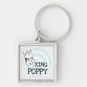 King Poppy T - Shirt und Geschenke Schlüsselanhänger