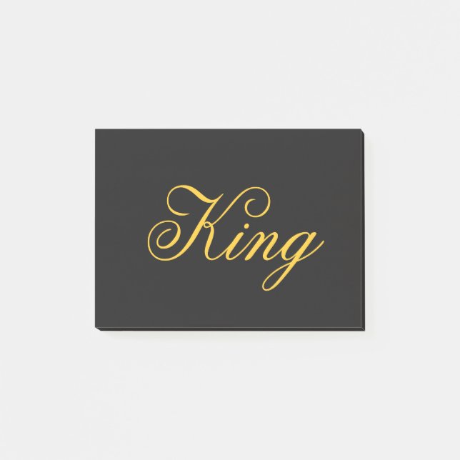 King Post-it® Notes Post-it Klebezettel (Vorderseite)