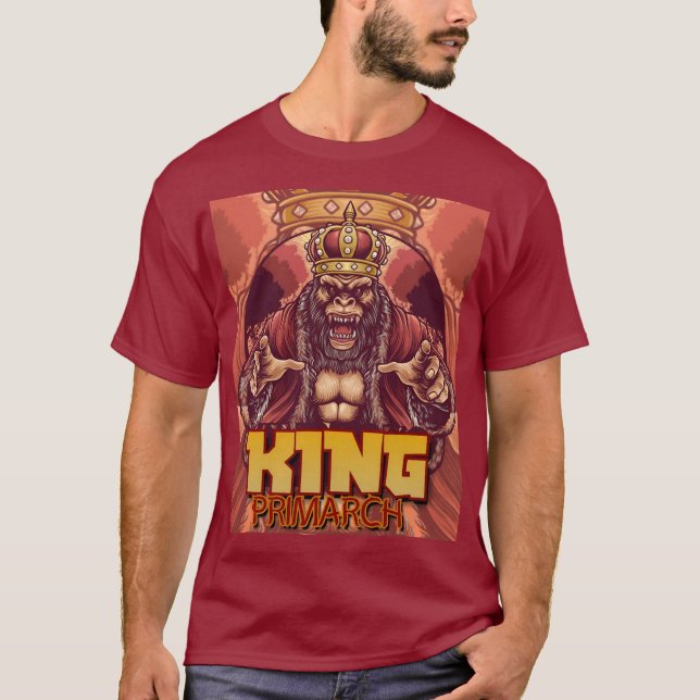 "King Primarch" - Der T - Shirt der Ape Monarch (Vorderseite)