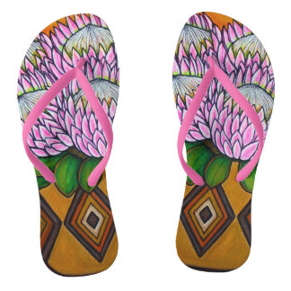 King Protea Adult, Schlanke Flip Flops