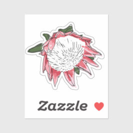 King Protea Custom cut Sticker III
