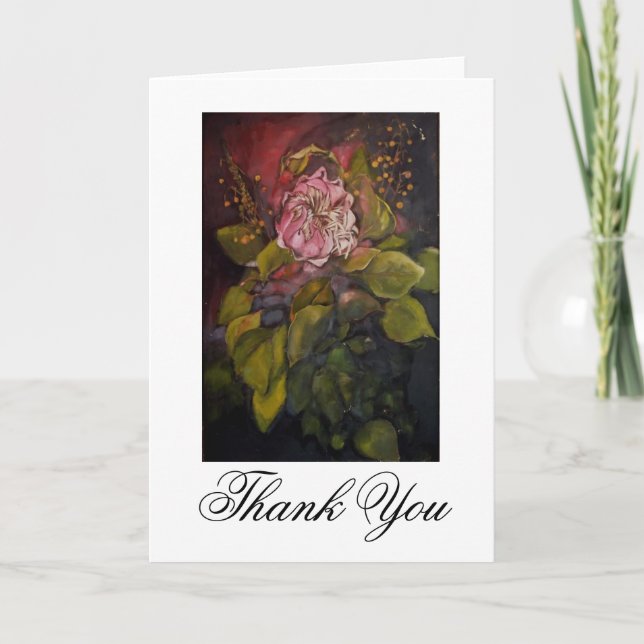 King Protea Dankeschön Karte (Vorderseite)