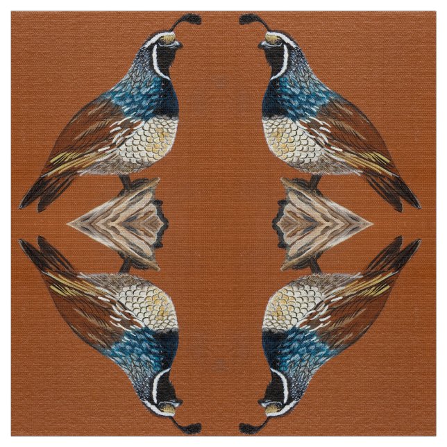 King Quail Stoff (Muster)