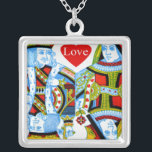 King Queen Hearts Liebe Jewelier Versilberte Kette<br><div class="desc">King Queen Hearts Liebe Jewelier</div>