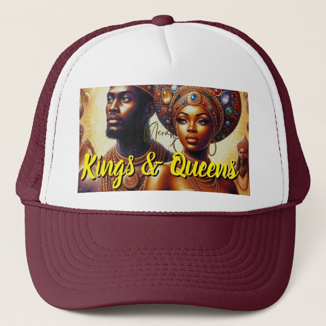 King & Queens  Truckerkappe (Vorderseite)