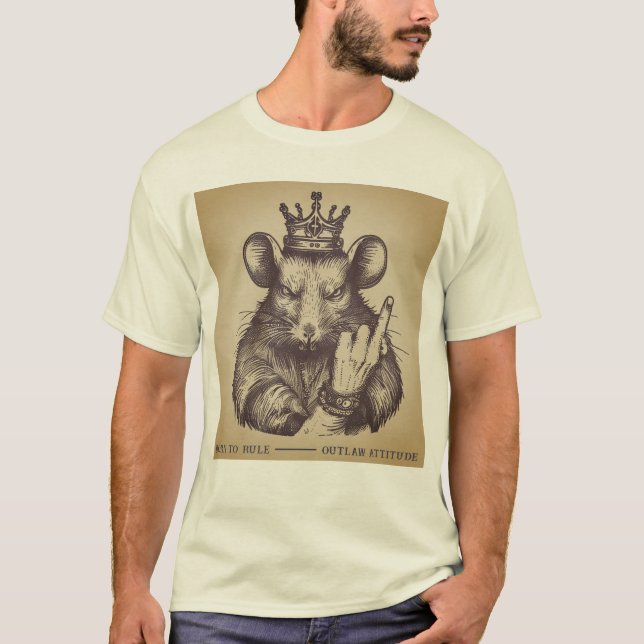 'KING RAT' T-Shirt (Vorderseite)