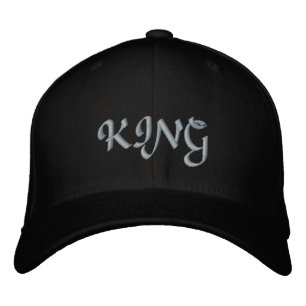 KING Royal Flexfit Wolle Herren-handlicher Sport-H Bestickte Baseballkappe