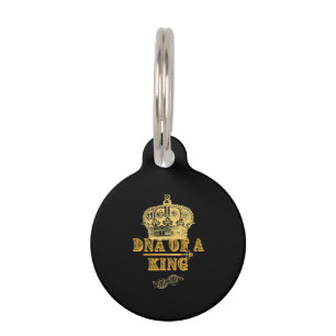 King Royal Genes Royalty Crown Biology DNA Premium Haustiermarke