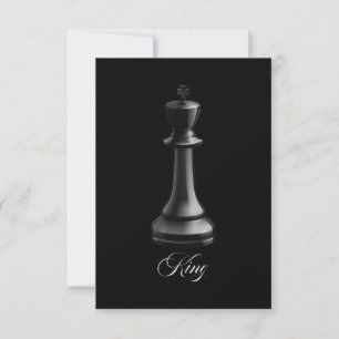 King Schach Piece Halloween Kostümstuhl Lover Einladung