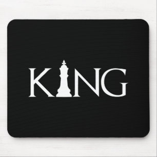 King Schach Piece Halloween Kostümstuhl Lover Mousepad