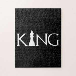 King Schach Piece Halloween Kostümstuhl Lover Puzzle