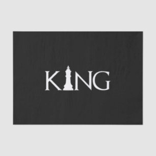 King Schach Piece Halloween Kostümstuhl Lover Seidenpapier