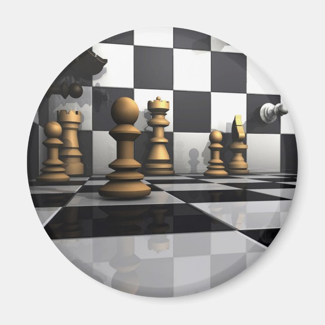 King Schach Play Magnet (Vorne)