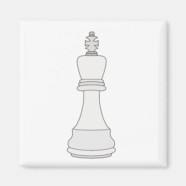 King Schess Magnet (Vorne)