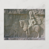 King Shapur I und Valerian Sassanian