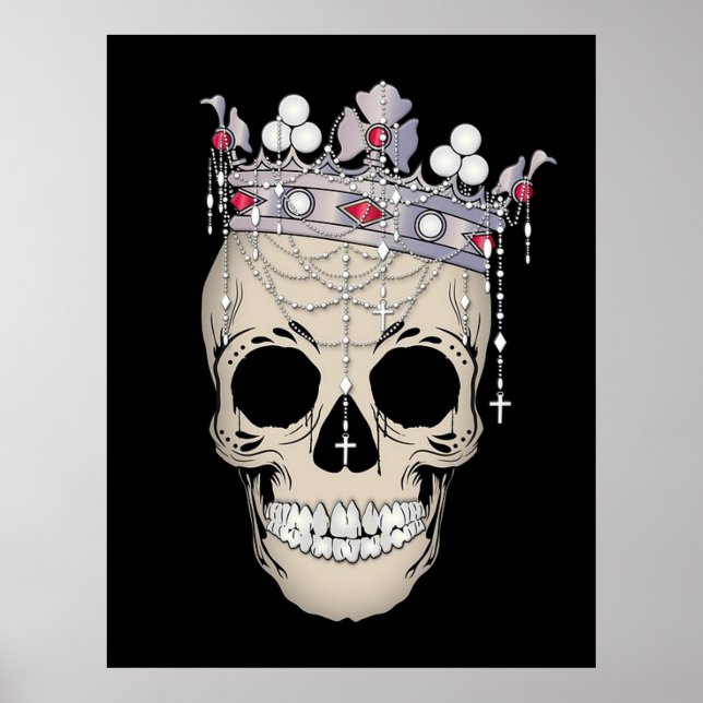 King Skull Poster (Vorne)