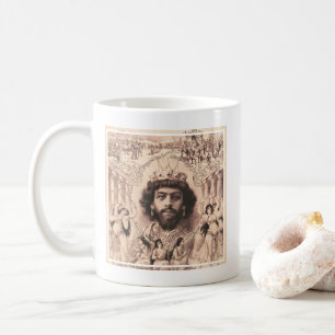 King Solomon umgeben von Tanzmädchen Kaffeetasse