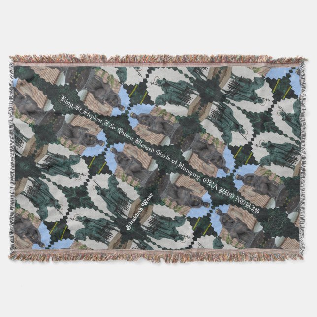 King St Stephen I & Blessed Gisela of Hungary Decke (Vorderseite)