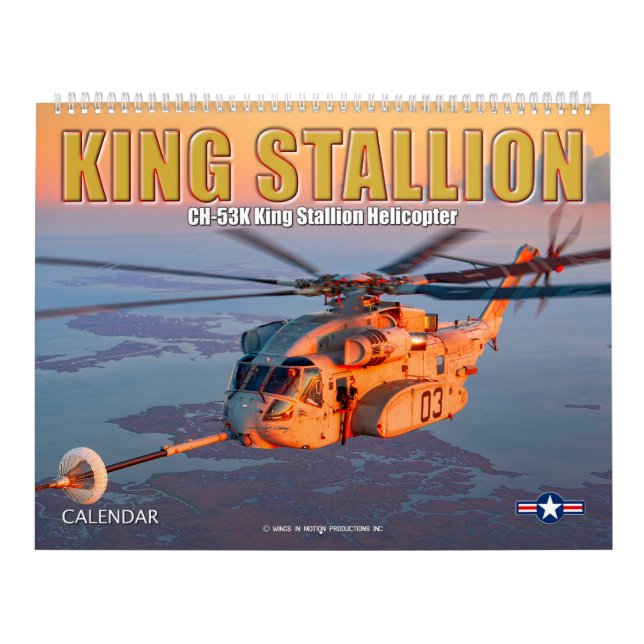 KING STALLION - CH-53K King Stallion Kalender (Titelbild)