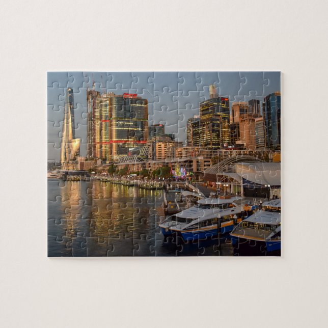 King Street Wharf in Sydney Australia Puzzle (Horizontal)