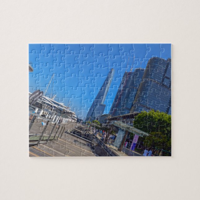 King Street Wharf in Sydney Australia Puzzle (Horizontal)