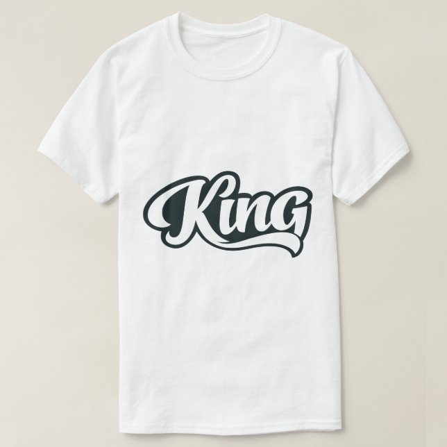 king T-Shirt (Design vorne)