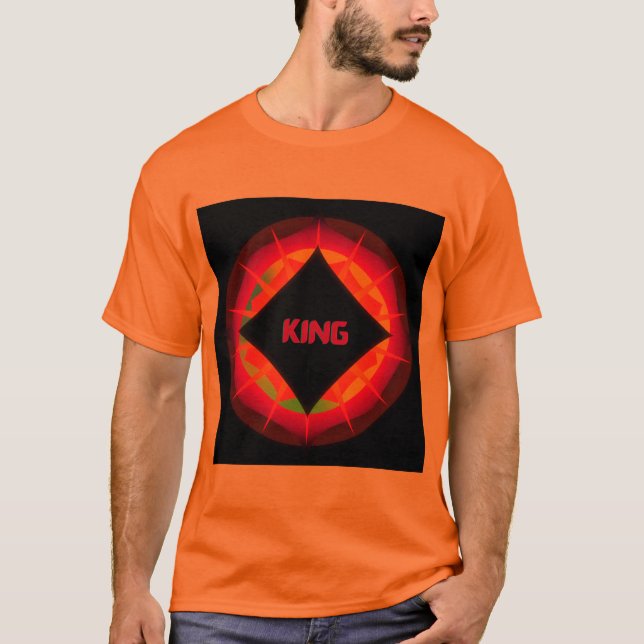 KING Text Erstellen Sie einen eigenen Text T-Shirt (Vorderseite)