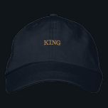 KING-Text-Hat-Sport-Player-Übungen Bestickte Baseballkappe<br><div class="desc">Führe mit Autorität in diesem "KÖNIG"-Oberteil. Die fette Schrift verleiht eine kraftvolle Touch,  während die weiche Baumwolle Komfort garantiert. Der verstellbare Gurt an der Rückseite ermöglicht eine individuelle Anpassung. Die gebogene Brille bietet eine Touch von lässigen coolen. Ideal für den täglichen Gebrauch.</div>