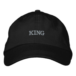 KING Text/Name Personalisierte benutzerdefinierte  Bestickte Baseballkappe