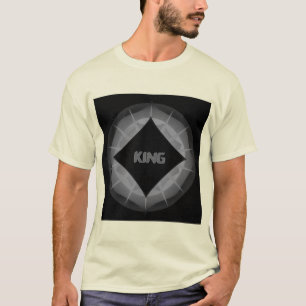 KING Text Name Stilvoll Handsome Men Women T-Shirt