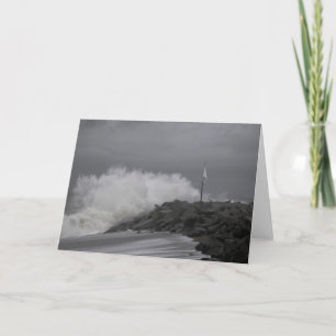 King Tide Waves am West Port, WA