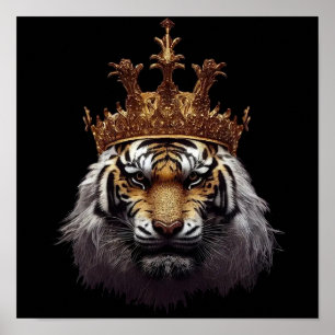King Tiger Crown Poster