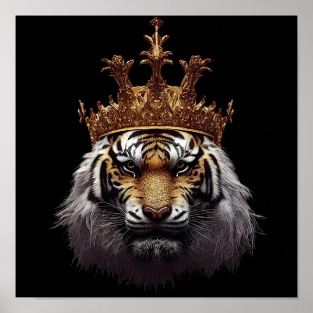 King Tiger Crown Poster (Vorne)