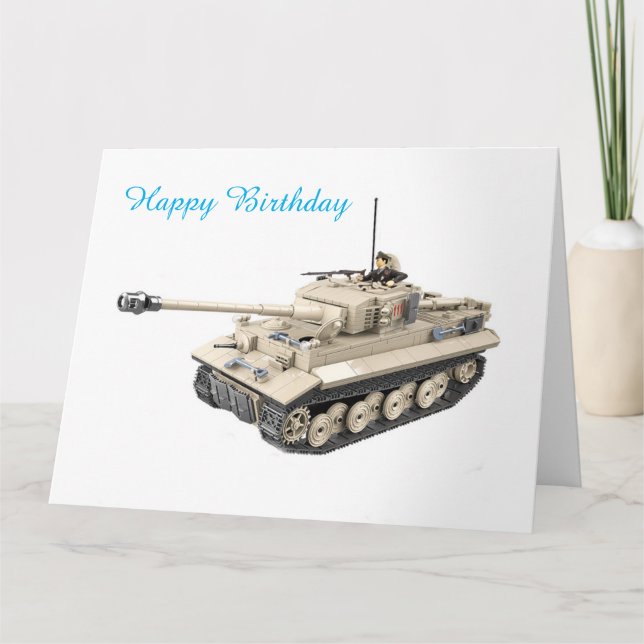 King Tiger Karte (Vorderseite)