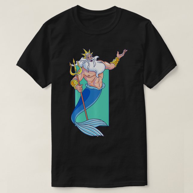 King Triton Portrait T-Shirt (Design vorne)