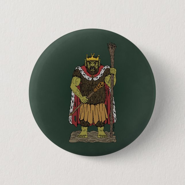 King Troll Button (Vorderseite)