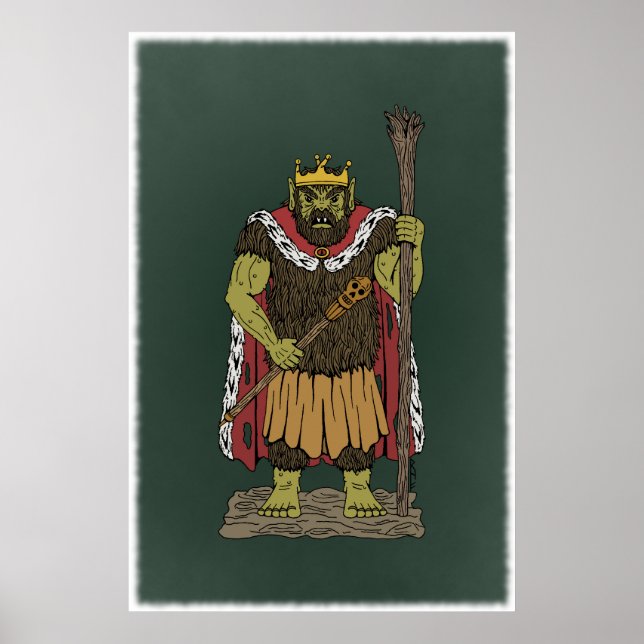 King Troll Poster (Vorne)