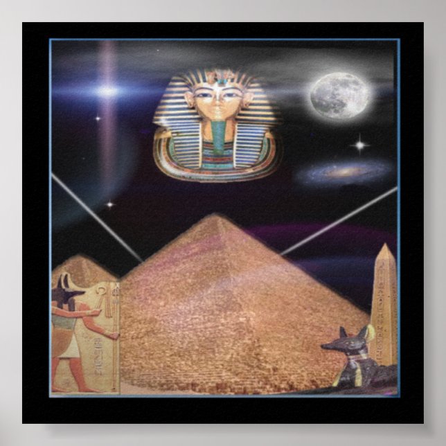King tut art poster (Vorne)