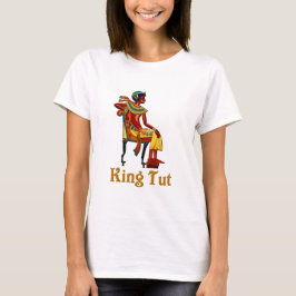 King Tut auf seinem Thron T-Shirt