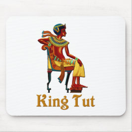 King Tut auf seinem Throne Mousepad