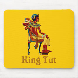 King Tut auf seinem Throne Mousepad
