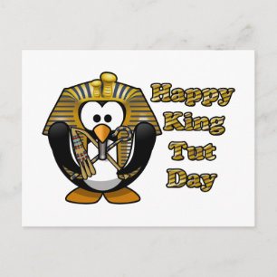 King Tut Day Postkarte