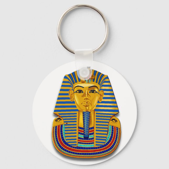 King Tut Mask Schlüsselanhänger (Vorderseite)
