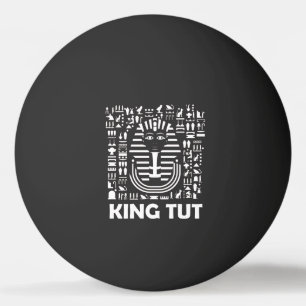 King tut pharaoh egyptian Hieroglyphe Alphabet Tischtennisball