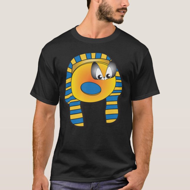 King Tut rainbow Geburtstagsessen T-Shirt (Vorderseite)