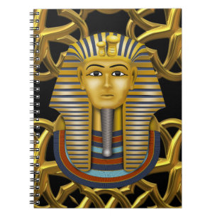 King Tut Spiral Book Notizblock