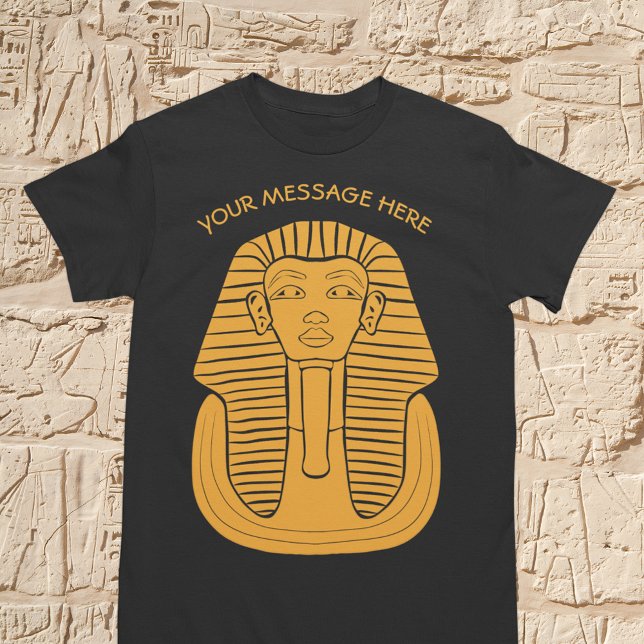 King Tut Tutankhamen Ancient Egyptian Graphic T-Shirt (Von Creator hochgeladen)