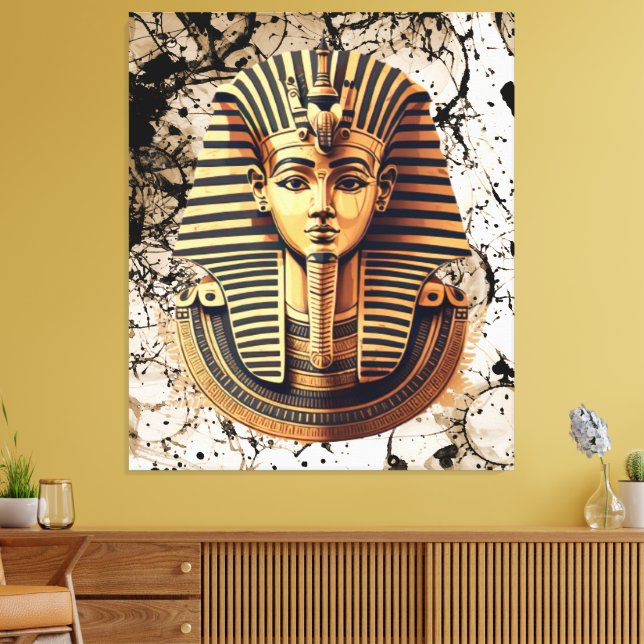 King Tut Tutankhamun Canvas Print Picture 12 Leinwanddruck (Insitu (Wohnzimmer))
