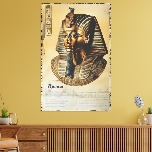 King Tut Tutankhamun Canvas Print Picture 13 Leinwanddruck (Insitu (Wohnzimmer))