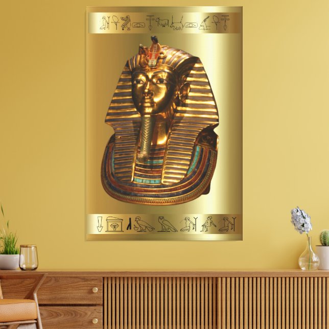 King Tut Tutankhamun Canvas Print Picture 1 Leinwanddruck (Insitu (Wohnzimmer))